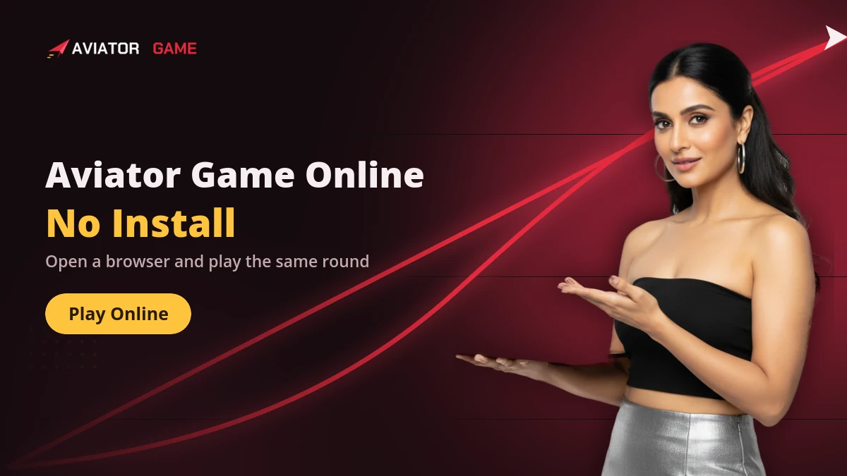 Aviator game online in a browser tab with nothing installed on the device